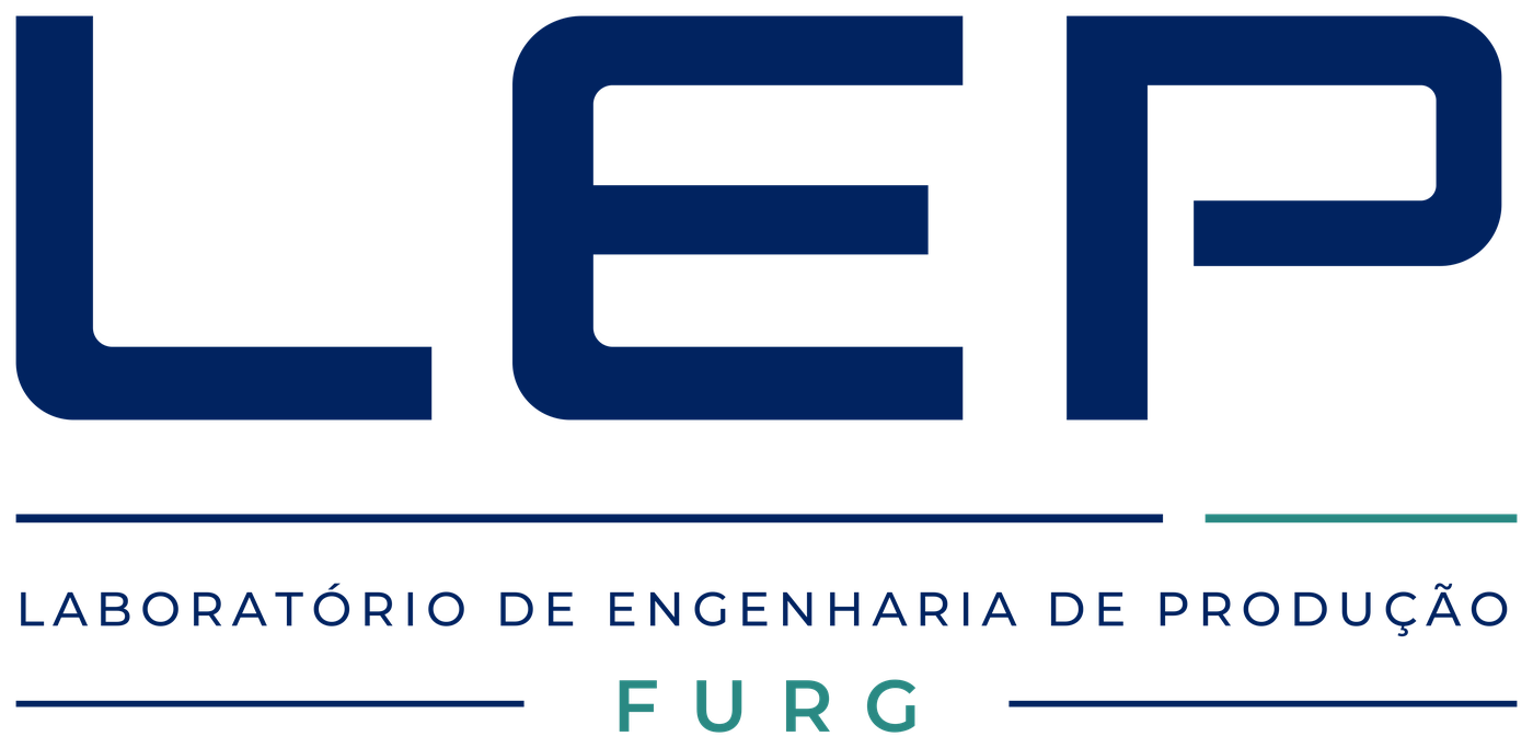Logo do LEP, Laboratório de Engenharia de Produção, FURG